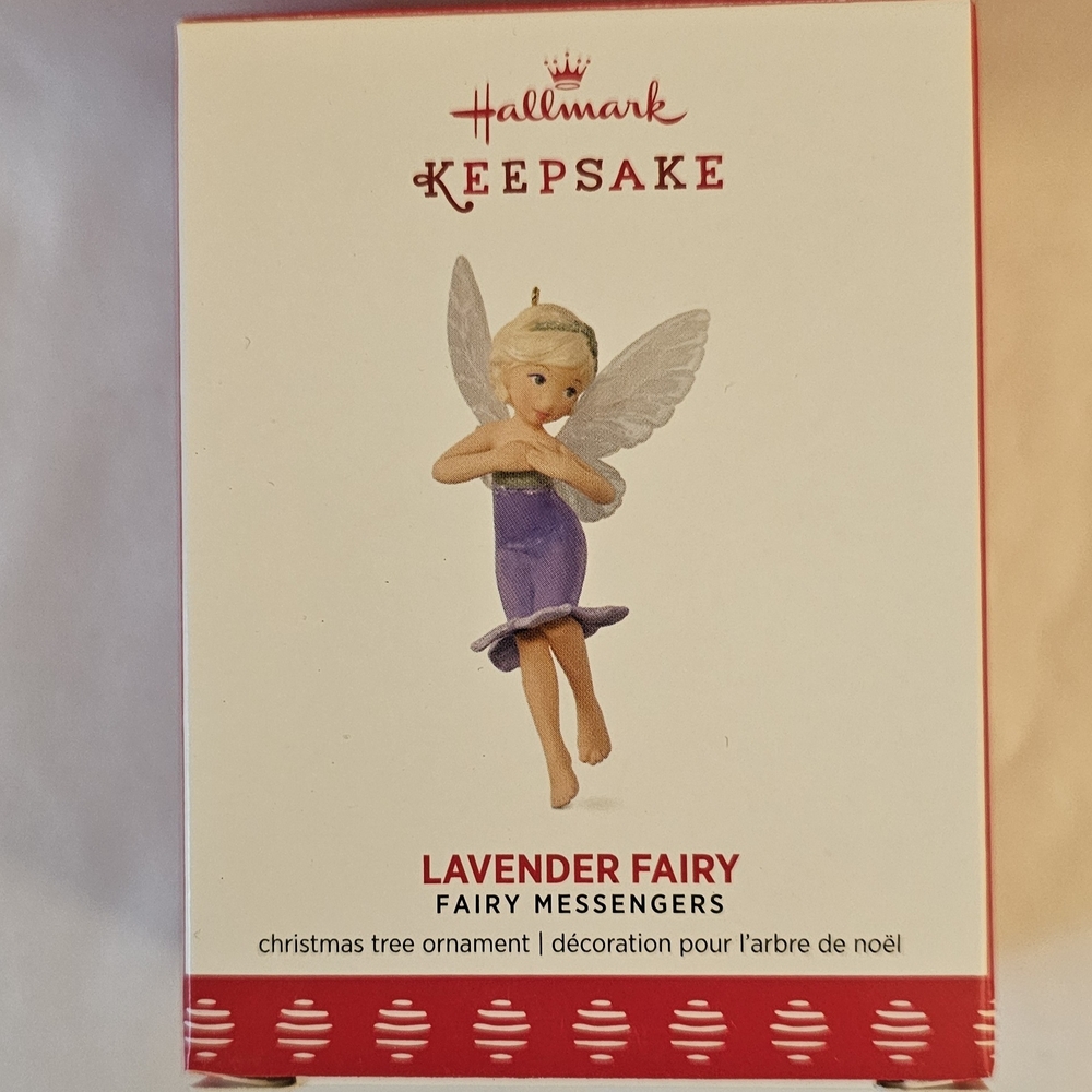 Hallmark Lavender Fairy Ornament